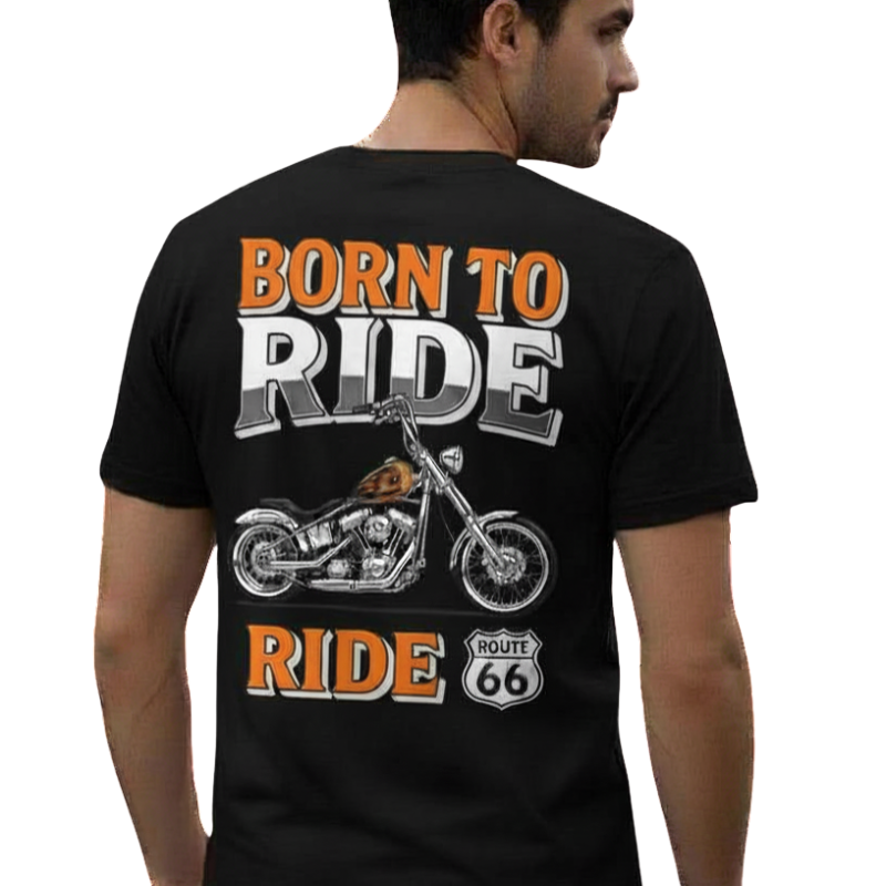 Born To Ride Chopper T-Shirt