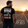 Born To Ride Chopper T-Shirt
