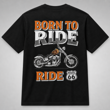 Born To Ride Chopper T-Shirt