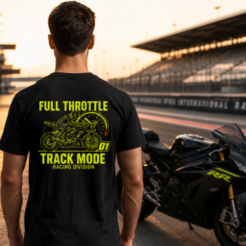 Full Throttle Track Mode Racing T-Shirt