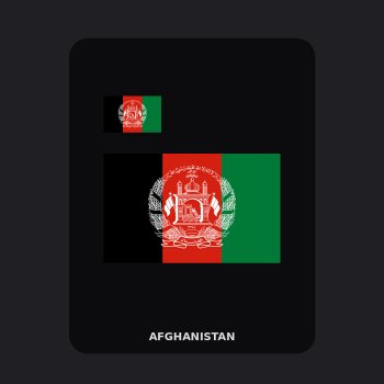 Turkmenistan Flag T-Shirt (Chest + Back)