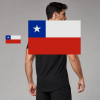 Chile Flag T-Shirt (Chest + Back)