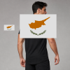 Cyprus Flag T-Shirt (Chest + Back)