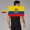 Ecuador Flag T-Shirt (Chest + Back)