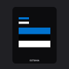 Estonia Flag T-Shirt (Chest + Back)