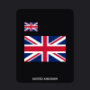 United Kingdom Flag T-Shirt (Chest + Back)