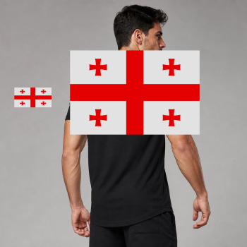 Georgia Flag T-Shirt (Chest + Back)