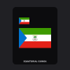 Equatorial Guinea Flag T-Shirt (Chest + Back)