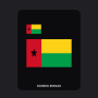 Guinea-Bissau Flag T-Shirt (Chest + Back)