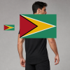 Guyana Flag T-Shirt (Chest + Back)