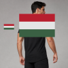 Hungary Flag T-Shirt (Chest + Back)
