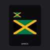 Jamaica Flag T-Shirt (Chest + Back)