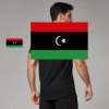 Libya Flag T-Shirt (Chest + Back)
