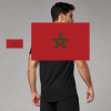 Morocco Flag T-Shirt (Chest + Back)