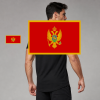 Montenegro Flag T-Shirt (Chest + Back)