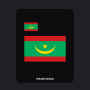 Mauritania Flag T-Shirt (Chest + Back)