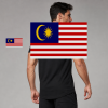 Malaysia Flag T-Shirt (Chest + Back)