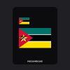 Mozambique Flag T-Shirt (Chest + Back)