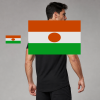Niger Flag T-Shirt (Chest + Back)