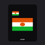 Niger Flag T-Shirt (Chest + Back)