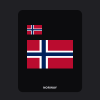 Norway Flag T-Shirt (Chest + Back)