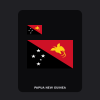 Papua New Guinea Flag T-Shirt (Chest + Back)