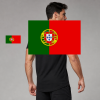Portugal Flag T-Shirt (Chest + Back)