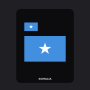 Somalia Flag T-Shirt (Chest + Back)