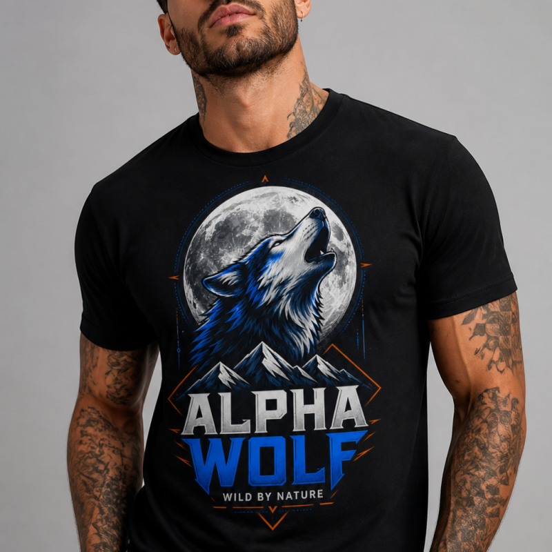 Alpha Wolf Men's T-Shirt