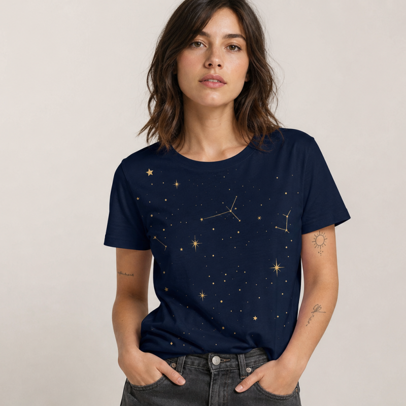 Celestial Stars Women's T-Shirt