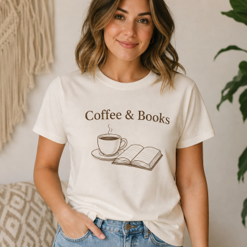 Coffee And Books Women's T-Shirt