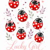 Lucky Girl Ladybug Women's T-Shirt