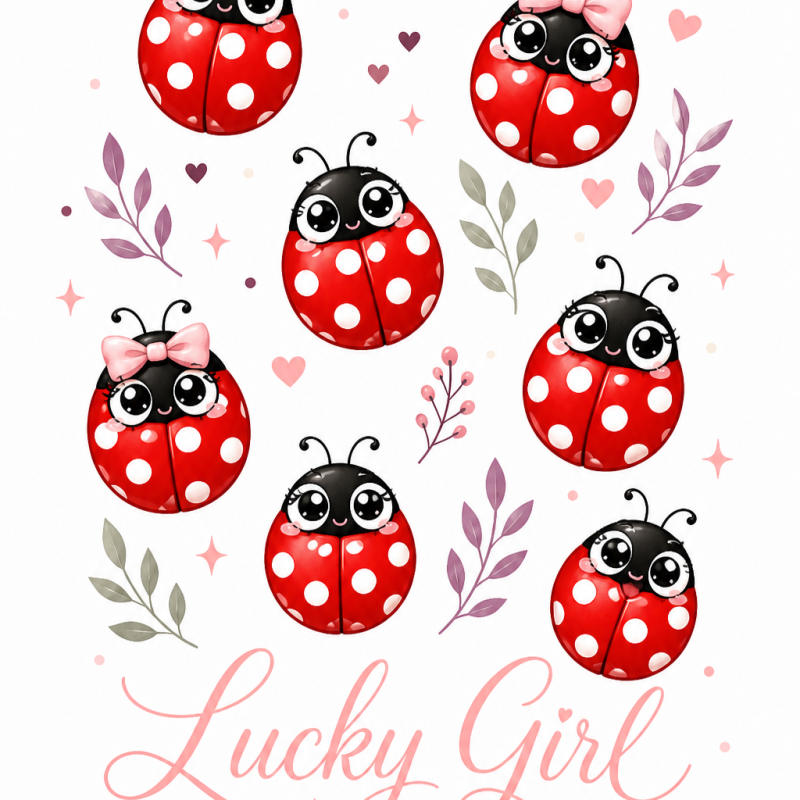 Lucky Girl Ladybug Women's T-Shirt
